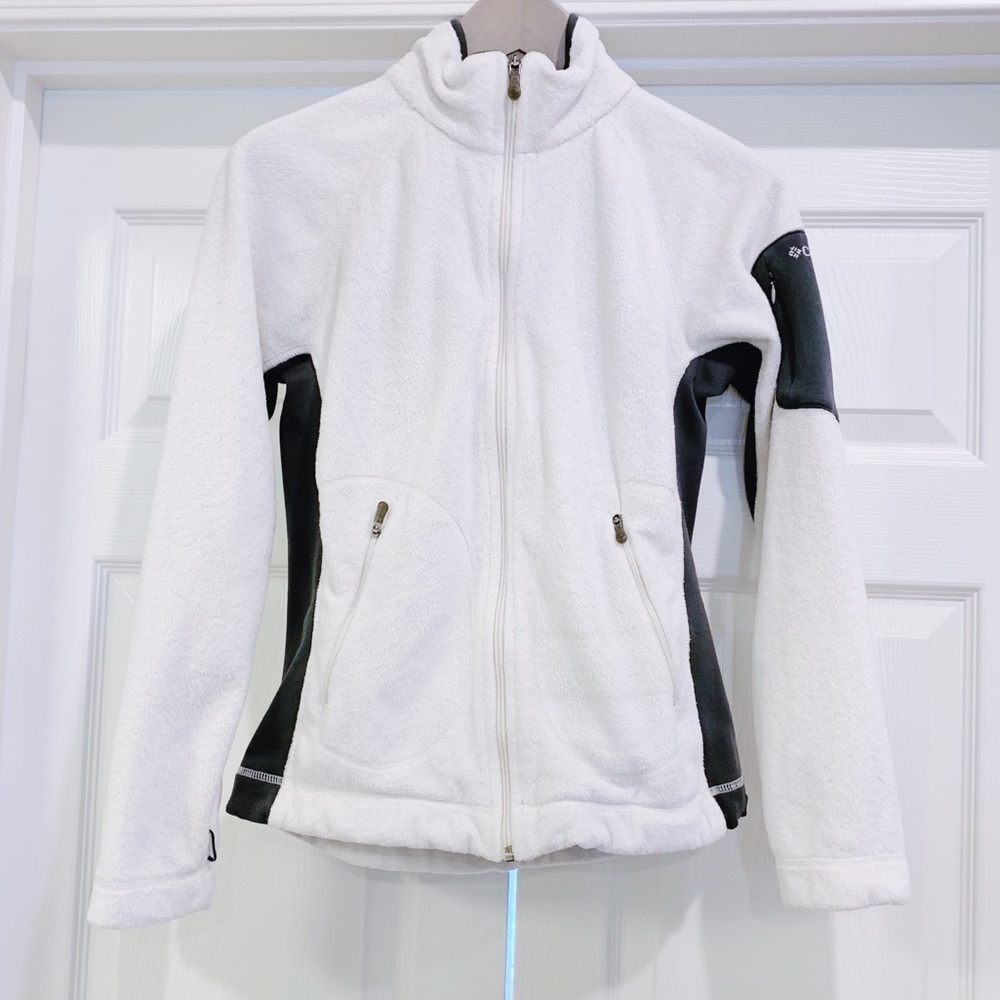 Columbia Ivory and Gray Jacket